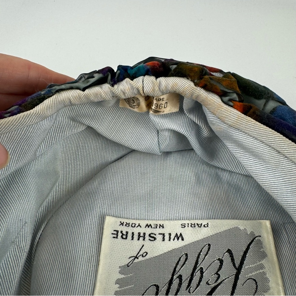 Vintage Reggi of Wilshire vintage turbin pillbox hat - Picture 11 of 13
